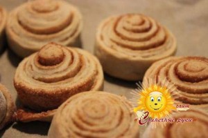 Банановое печенье с корицей