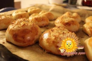 Булочки чесночные