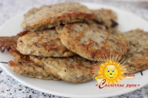 Котлеты грибные 