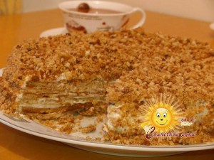 Рецепт медового торта «Любимый», очень вкусный