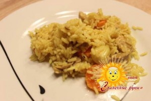 Плов на сковороде