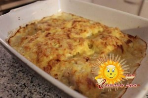 Рыба в духовке под сыром 