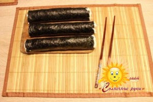 Роллы в домашних условиях. 