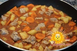 Жаркое из свинины с картошкой