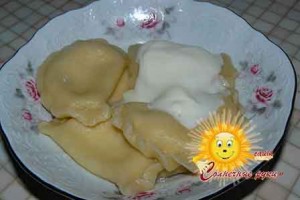 Вареники с творогом 