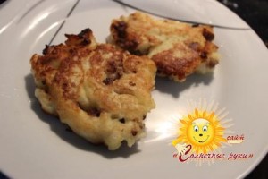 Зразы картофельные с фаршем 